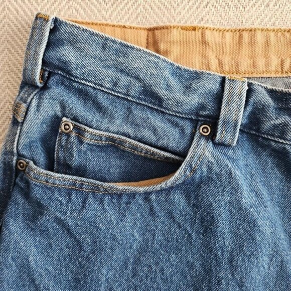 Duluth Trading Co. Jeans Men's 42 X 30 Medium Wash 85058 Heavy Duty Denim - Picture 9 of 16